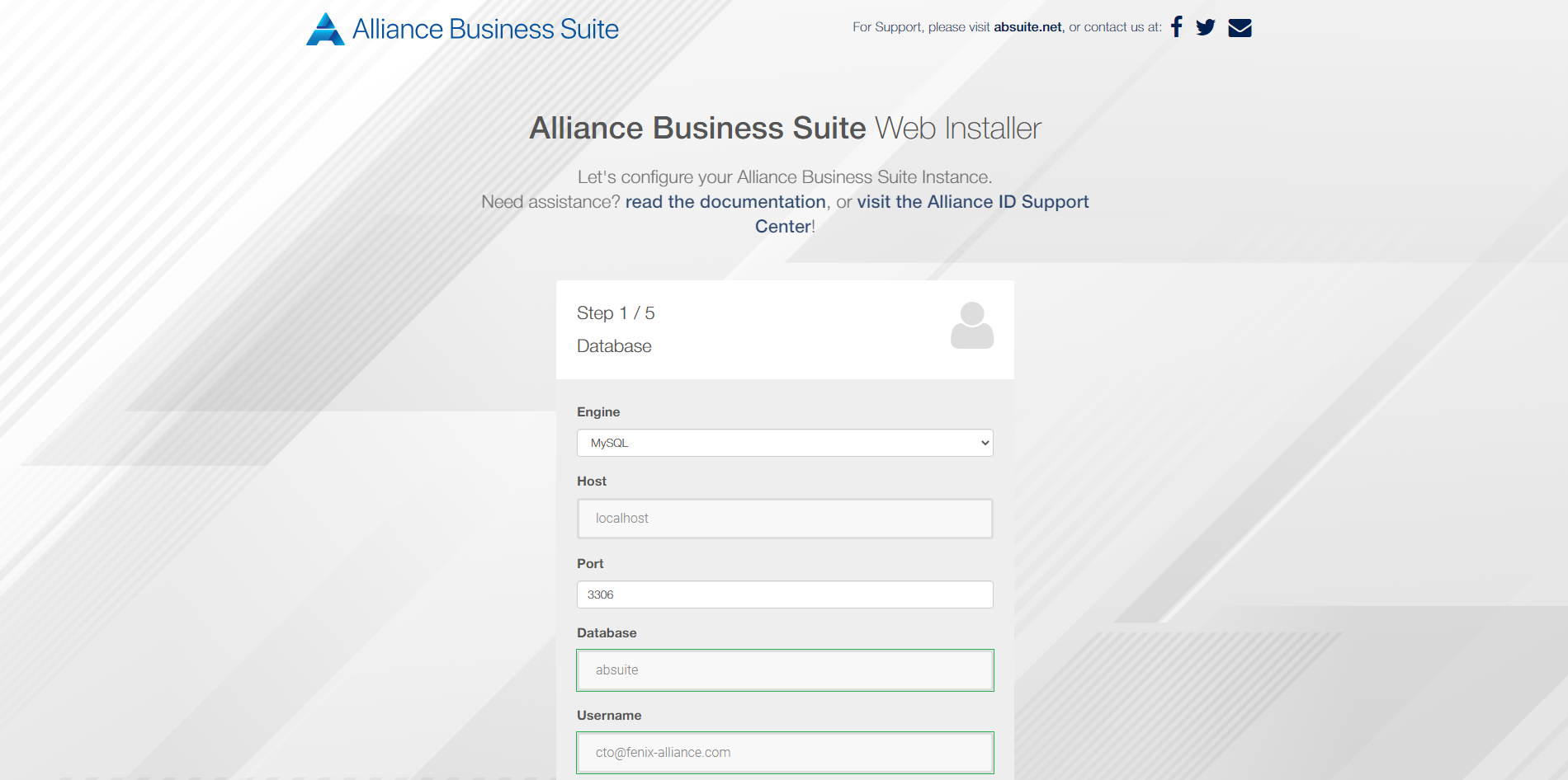 Primary Database Options